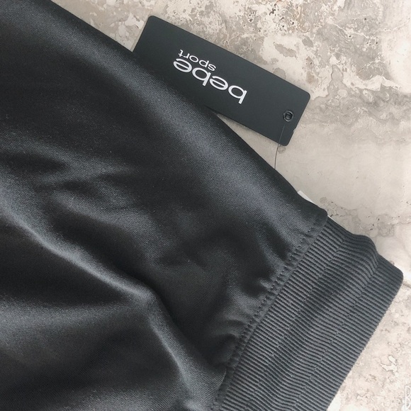 Bebe Sport Jogger Pants with Pockets in Black, Size 3X New w/Tag Retail $84 - Picture 5 of 9